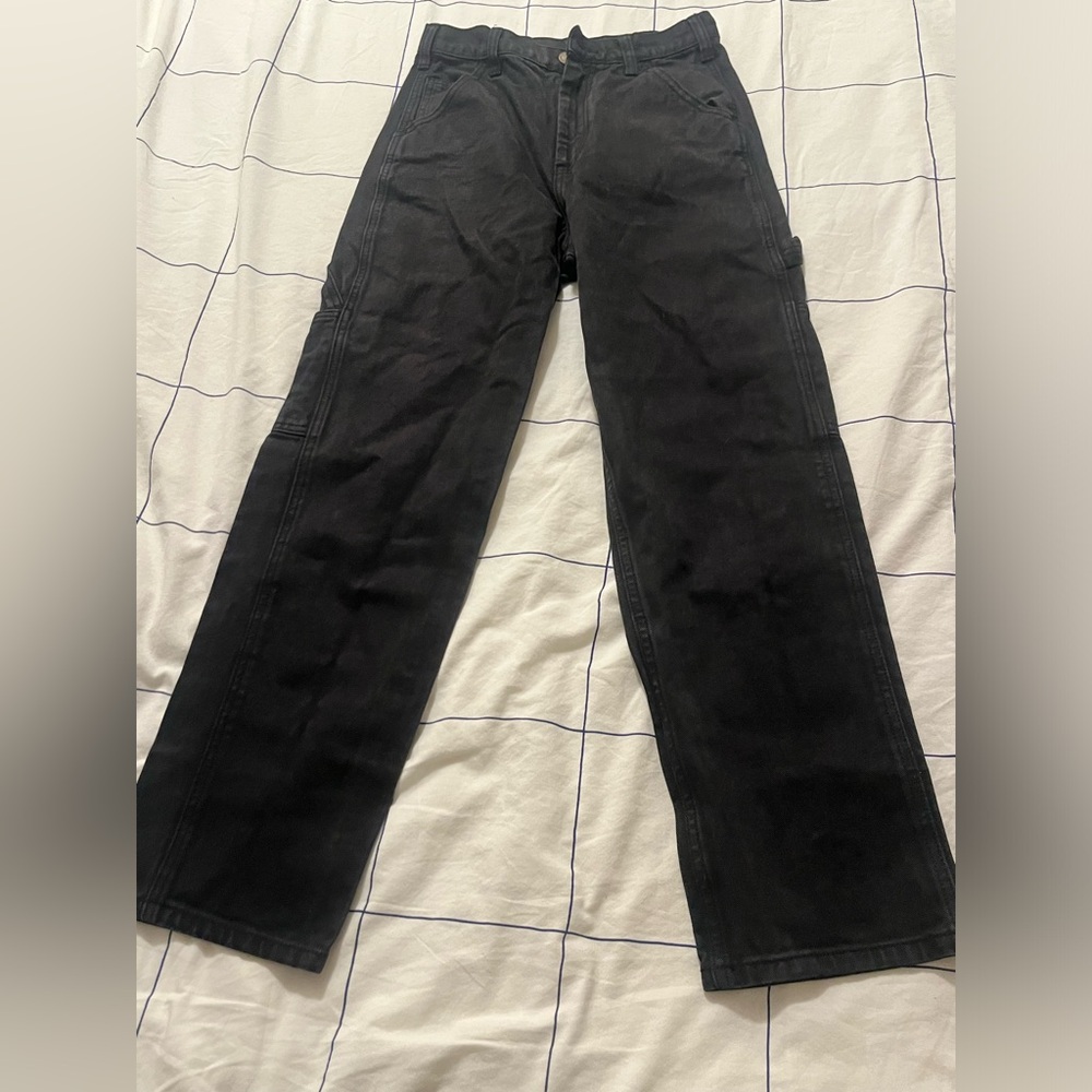 Brandy Melville Black Straight-Leg Pants